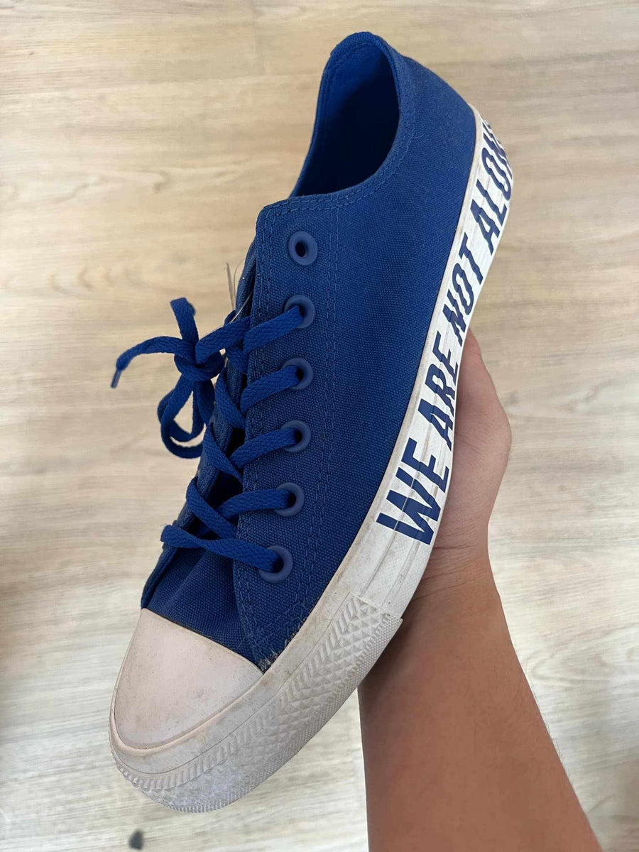 Converse Chuck Taylor All Star We Are Not Alone Low Top Blue
