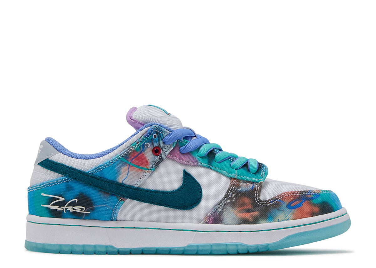 Futura Laboratories X Nike Dunk Low SB 'Bleached Aqua'