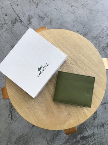 Lacoste Leather Wallet