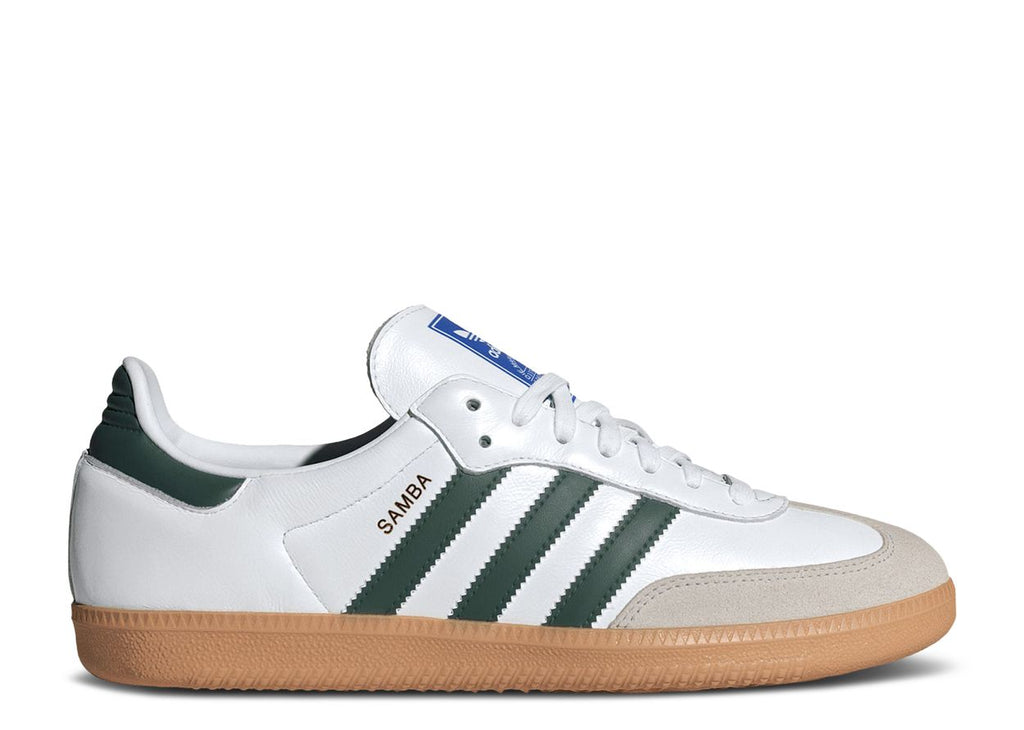 Adidas Samba OG ‘White Collegiate Green Gum’ - Main Image
