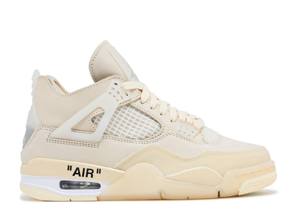 OFF White X Nike Womens Air Jordan IV SP 'Sail' - Main Image
