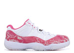 Nike Womens Air Jordan 11 Retro Low 'Pink Snakeskin'