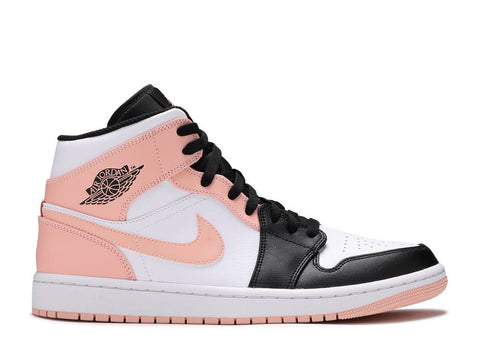 Nike Air Jordan 1 Mid 'Crimson Tint Toe'