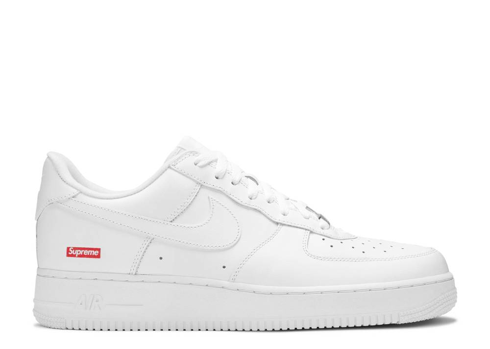 Supreme x Nike Air Force Low 'BOGO Triple White'