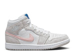 Nike Womens Air Jordan 1 Mid 'Light Iron Ore'