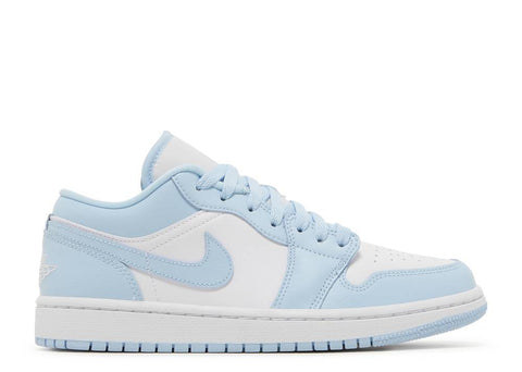 Nike Womens Air Jordan 1 Low 'White Aluminum'