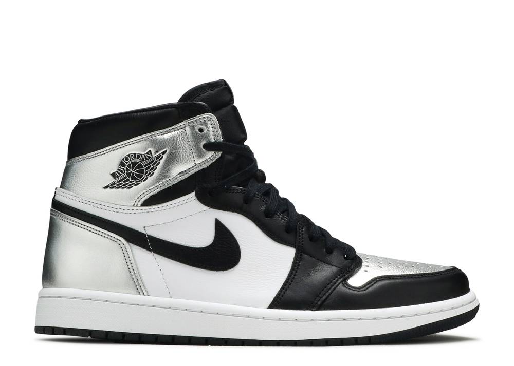 Nike Womens Air Jordan Retro High 'Silver Toe'