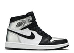 Nike Womens Air Jordan 1 Retro High 'Silver Toe'