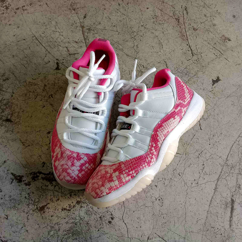 Sneakers Air Jordan 11 Retro Low Women's Pink Snakeskin Air