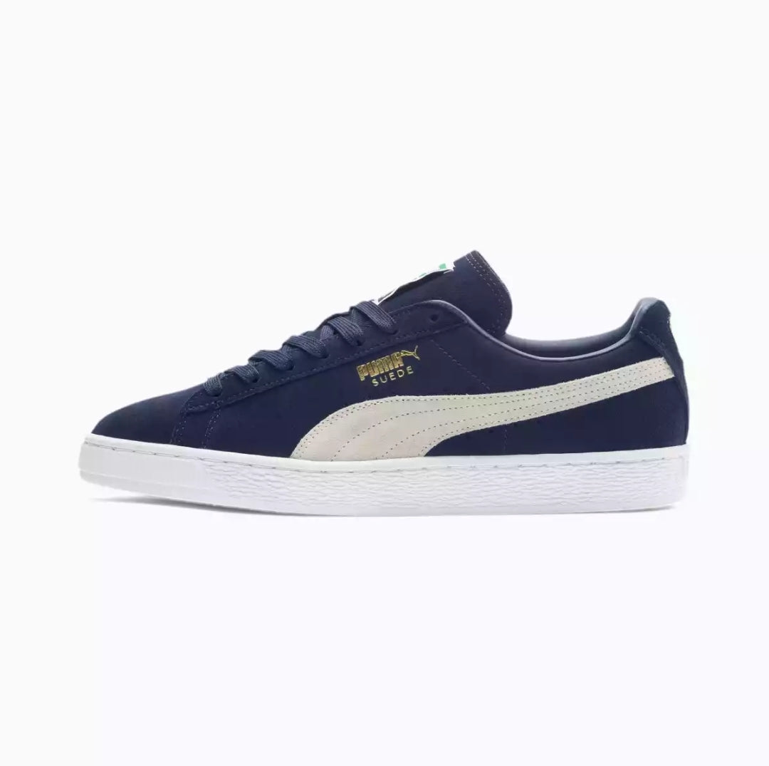 Blue Puma Suede Shoes Puma Suede Classic 'Peacoat White'