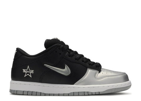 Nike Dunk Low x Supreme Metallic Silver