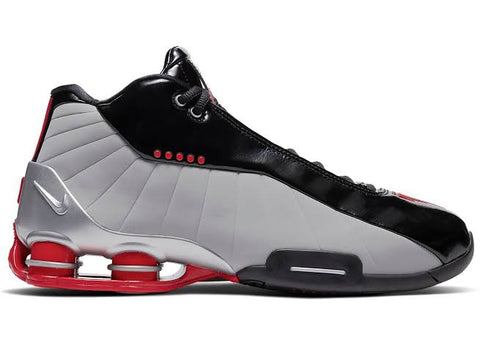Nike Shox BB4 'Black University Red Flat Silver'